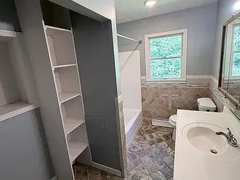 Updated bathroom